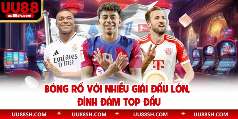 Bóng rổ với nhiều giải đấu lớn, đình đám top đầu